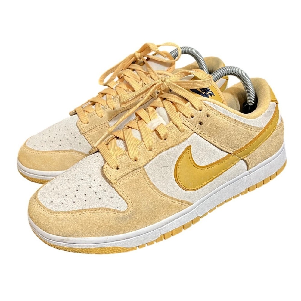 Women's Nike Dunk Low LX "Celestial Gold Suede" DV7411-200 Size 10.5 Sneakers